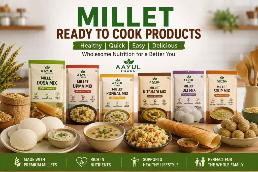 Millet Ready to Cook Products