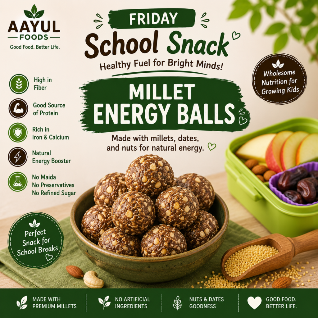 Healthy Snacks for School Children | Aayul Foods Healthy snacks